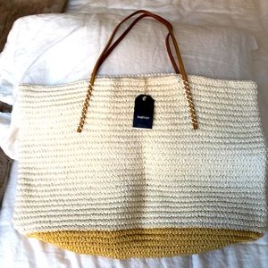 Bujibaja NWT Colorblock Tote Bag